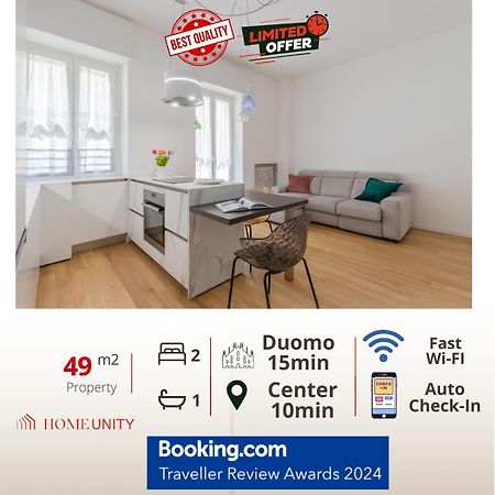 Design Premium Apartment In Center Milan - Homeunity Exteriér fotografie